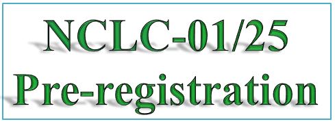 Nclc 25 pre reg